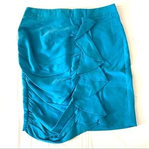 🦋Forever 21 Ruffle Blue Skirt